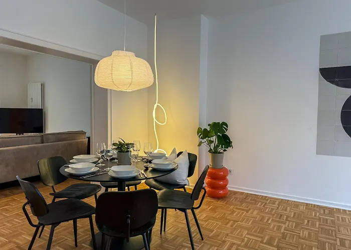 Nooqa! 'Exklusives Design Apartment' - Parkplatz, Balkon, Nespresso - 6 Personen - 85Qm Duisburg foto